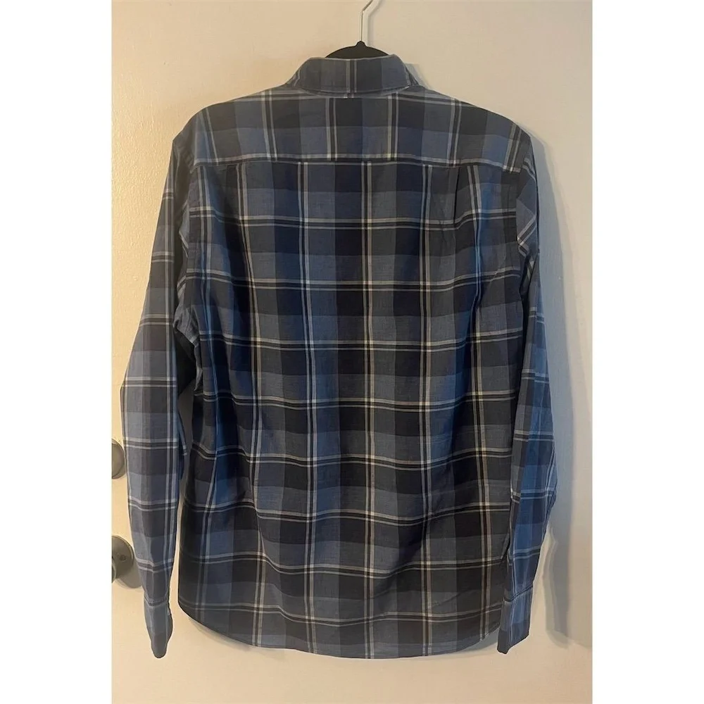 J.Crew Men's Plaid Button-Down Multicolor‎ Long Sleeve Casual Shirt M